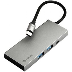 Docking USB Tipo-C NGS WonderDock4 Pro- 2xUSB- 1xUSB Tipo-C DP- 1xHDMI