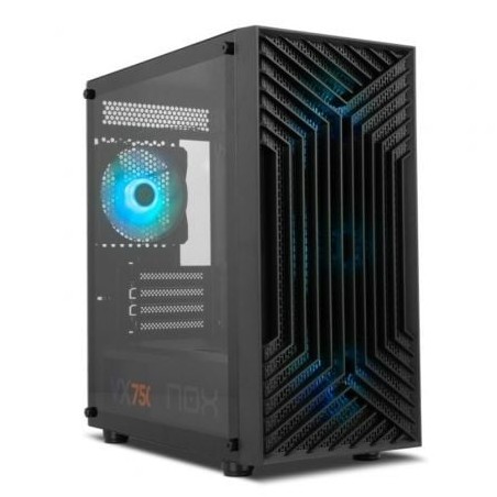 CAJA NOX INFINITY EPSILON RGB M-ATX CHASSIS MINITORRE NEGRO