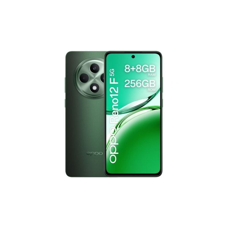 Smartphone Oppo Reno 12 F 8GB- 256GB- 6-67"- 5G- Verde