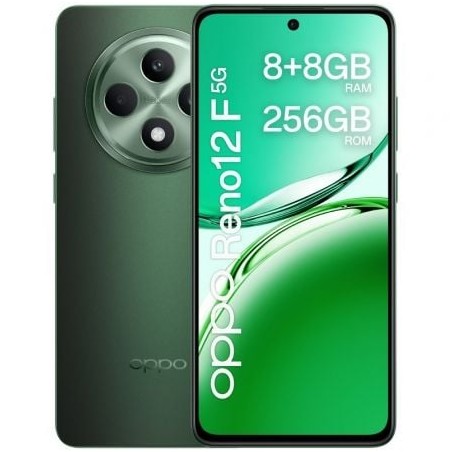 Smartphone Oppo Reno 12 F 8GB- 256GB- 6-67"- 5G- Verde