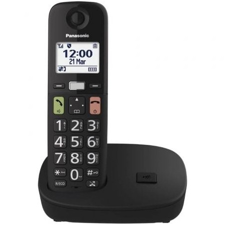 Teléfono Inalámbrico Panasonic KX-TGU110- Negro