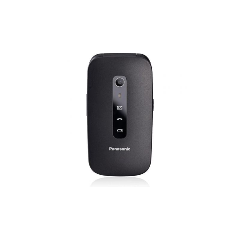 Teléfono Móvil Panasonic KX-TU550 para Personas Mayores- Negro