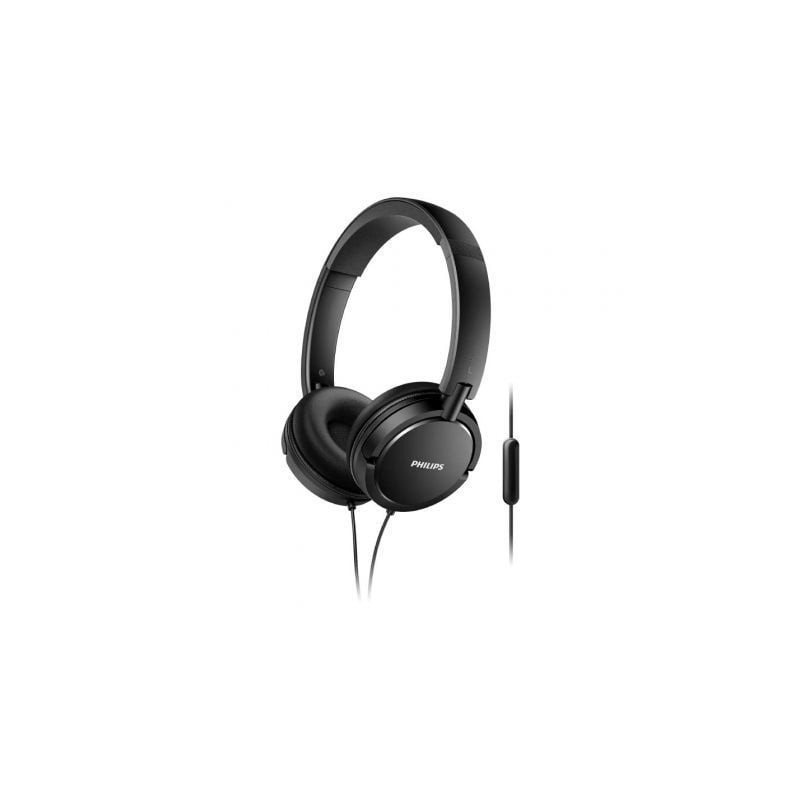 Auriculares Philips SHL5005- con Micrófono- Jack 3-5- Negros