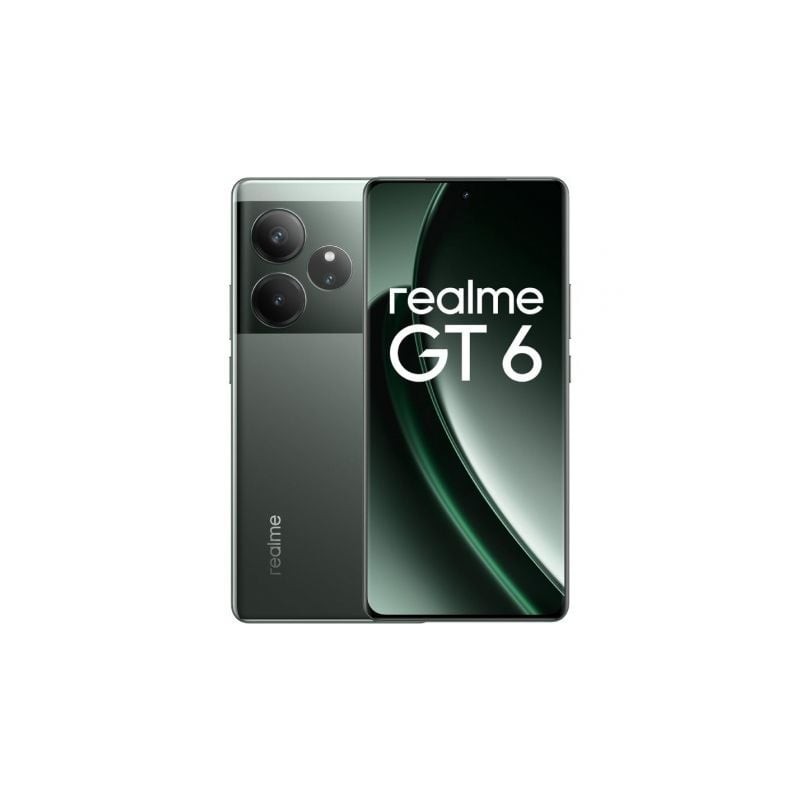 Smartphone Realme GT6 16GB- 512GB- 6-78"- 5G- Verde Resplandor