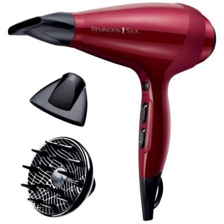 Secador Remington Silk Dryer AC9096- 2400W- Iónico- Rojo