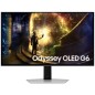 Smart Monitor Gaming Curvo Samsung OLED Odyssey G6 S27DG610SU 27"- QHD- 0-03ms- 240Hz- VA- Regulable en altura- Smart TV- Plata