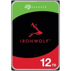 Disco Duro Seagate IronWolf NAS ST12000VN0008 12TB- 3-5"- SATA III- 256MB