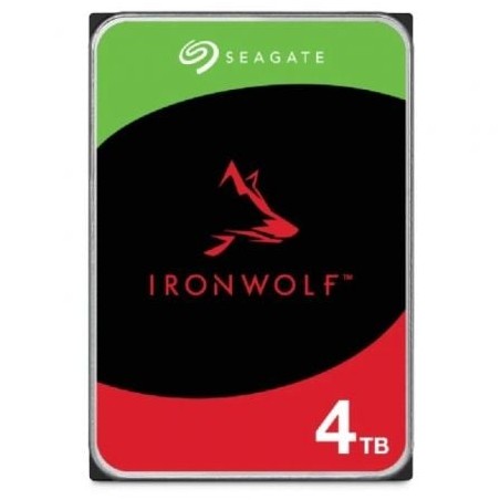 Disco Duro Seagate IronWolf NAS ST4000VN006 4TB- 3-5"- SATA III- 256MB