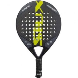 Pala de Pádel Siux Stone Carbon 3K- Amarilla y Negra