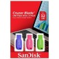 Pendrive 32GB SanDisk Cruzer Blade Pack 3 USB 2-0