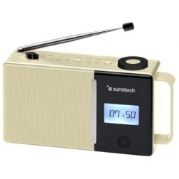 Radio Portátil Sunstech RPDS500- Beige