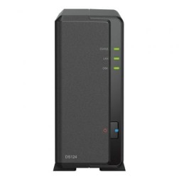 NAS Synology Diskstation DS124- 1 Bahía 3-5"- 2-5"- 1GB DDR4- Formato Torre