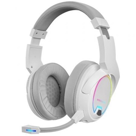 Auriculares Gaming Inalámbricos con Micrófono Mars Gaming MHW100- Jack 3-5- Blancos