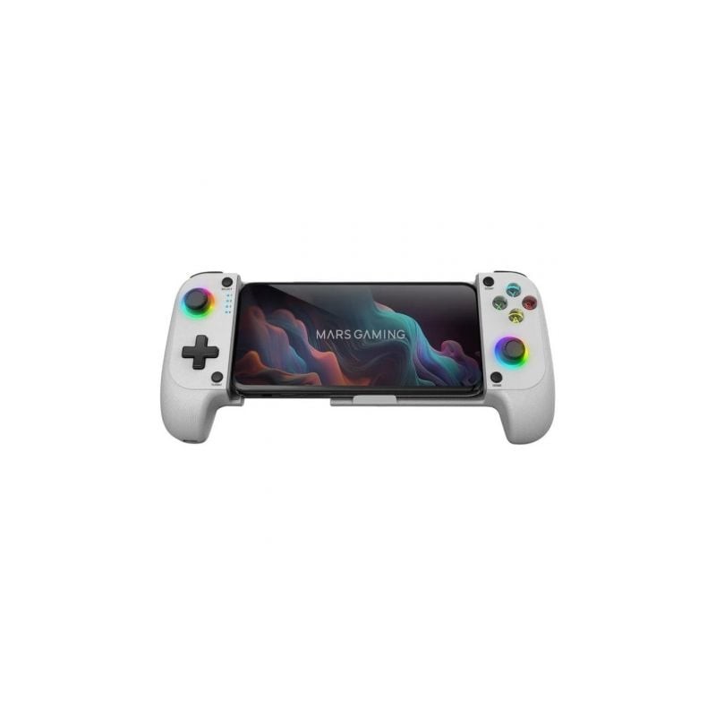 Gamepad Mars Gaming MGPX Inalámbrico- Blanco