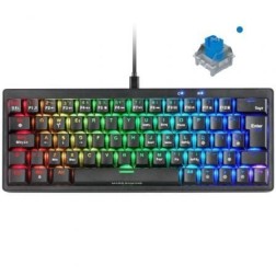 Teclado Gaming Mecánico Mars Gaming MKMINIPRO- Switch Azul- Negro