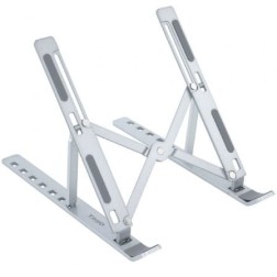 Soporte TooQ TQLRS0035-AL para Portátil- Tablet hasta 15"- Plata