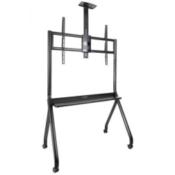 Soporte de Suelo con Ruedas TooQ FS20208M-B para TV de 55-100"- hasta 120kg