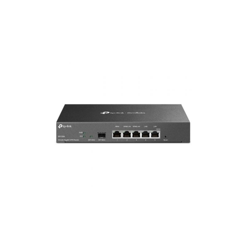 ROUTER TP LINK OMADA TL-ER7206 - 1x1G WAN, 2x1G WANLAN, 1xSFP WAN