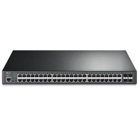 Switch Gestionable TP-Link Omada JetStream TL-SG3452P 52 Puertos- RJ-45 10-100-1000- PoE+- SFP