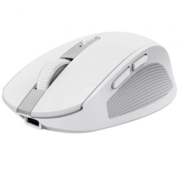 Ratón Inalámbrico por Bluetooth Trust Ozaa Compact Wireless- Batería recargable- Hasta 3200 DPI- Blanco