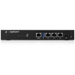 Router Ubiquiti EdgeRouter 4- 4 Puertos- RJ45 Gigabit 10-100-1000- SFP