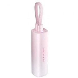 Powerbank 5000mAh Vention FHWR0- 20W- Wireless- Rosa