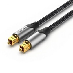 Cable de Audio de Fibra óptica Vention BAVHH- 2m- Gris