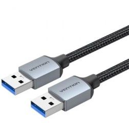 Cable USB 3-0 Vention CTSHD- USB Macho - USB Macho- 5Gbps- 50cm- Negro