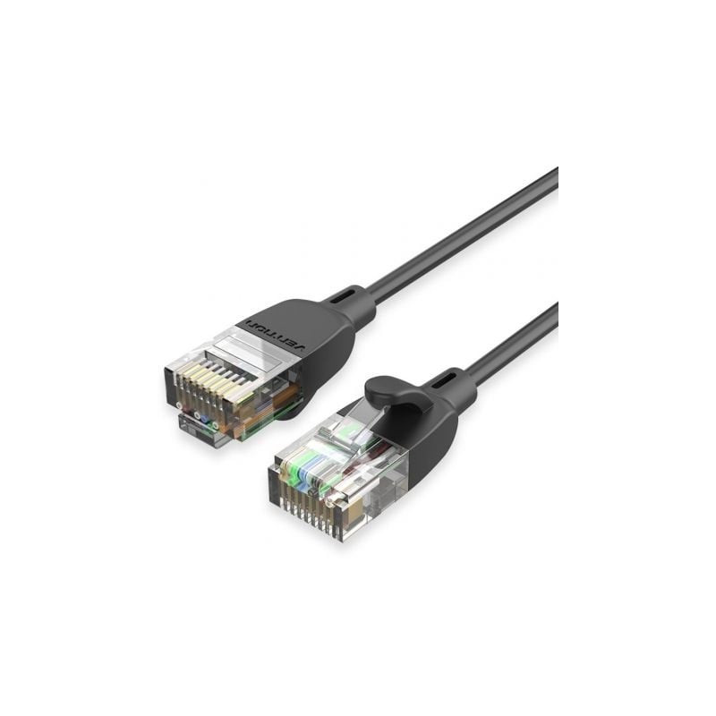 Cable de Red RJ45 UTP Vention IBIBF Cat-6A- 1m- Negro