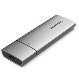 Caja Externa para Disco SSD M-2 NVMe Vention USB Tipo-C KPGH0- USB 3-1 Gen2- Sin tornillos