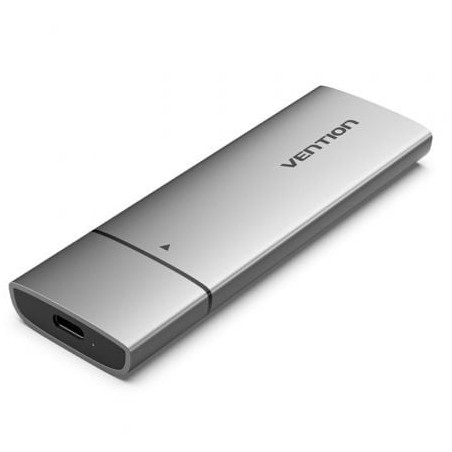 Caja Externa para Disco SSD M-2 NVMe Vention USB Tipo-C KPGH0- USB 3-1 Gen2- Sin tornillos