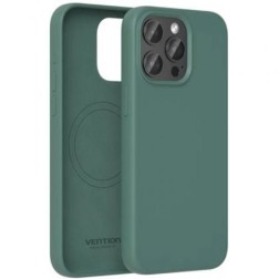 Funda Silicona con Magsafe Vention KUEG0-20- Compatible con iPhone 14 Plus- Verde