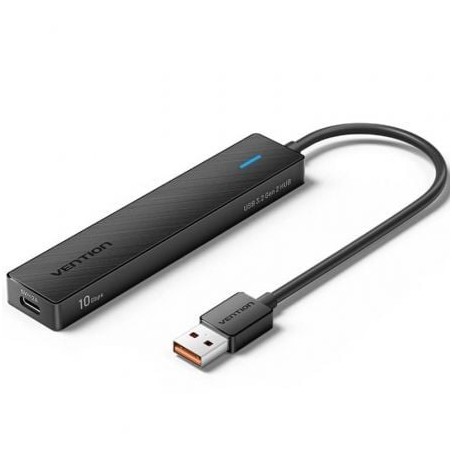 Hub USB 3-2 Vention CHSBB- 2xUSB Tipo-C 3-2- 2xUSB 3-2- 1xUSB Tipo-C- 15cm