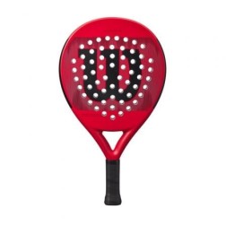 Pala de Pádel Wilson Pro Staff Team RDBK- Negra y Roja