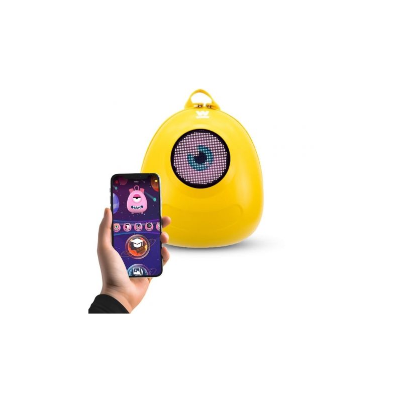 Mochila con Pantalla LED Woxter Loy-Big Eye- Amarilla