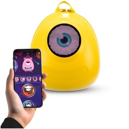 Mochila con Pantalla LED Woxter Loy-Big Eye- Amarilla