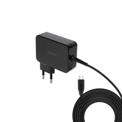 Cargador de Portátil TooQ TQLC-USBCGAN90PD USB Tipo-C- 90W- Automático- Voltaje 5-20V