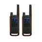 WALKIE-TALKIE MOTOROLA TLKR-T82 NEGRO PACKS 2