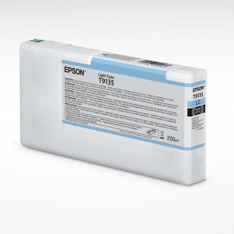 Cartucho tinta epson t9135 light cyan