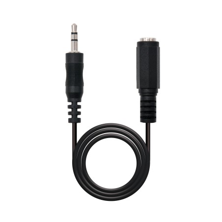 Cable audio jack 3-5mm nanocable 1-5m