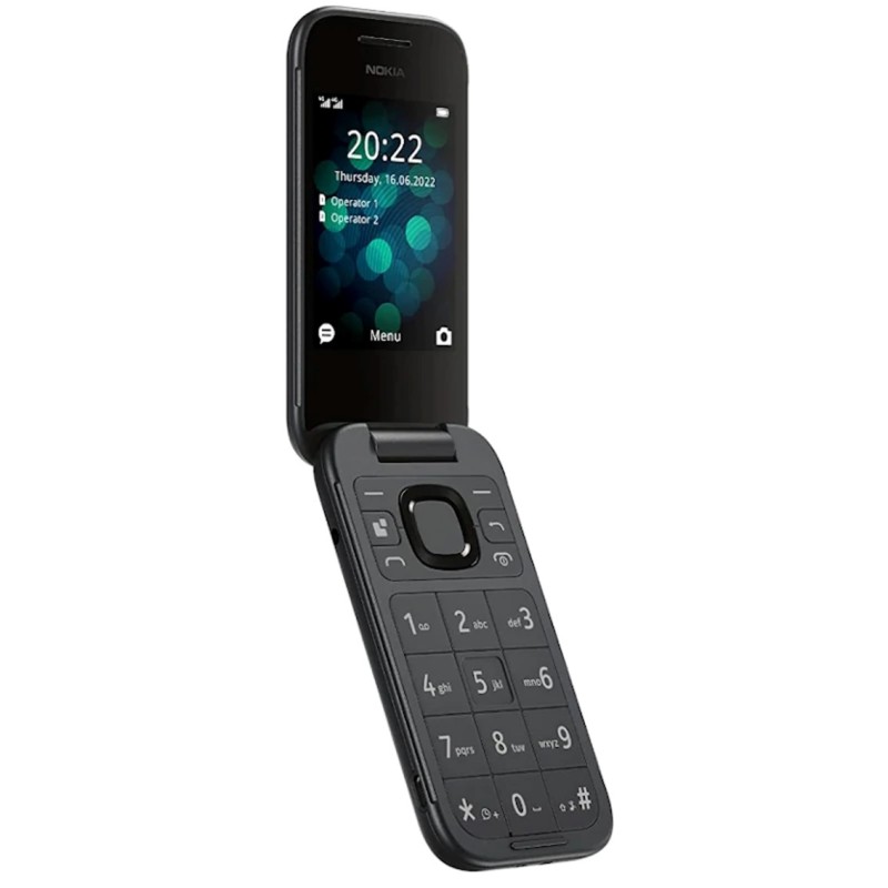 Telefono movil nokia flip 2660 negro