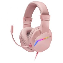 Auriculares mars gaming mh122 rosa