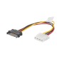 Cable alimentacion lanberg molex hembra sata