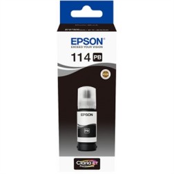 Botella tinta epson ecotank 114 negro