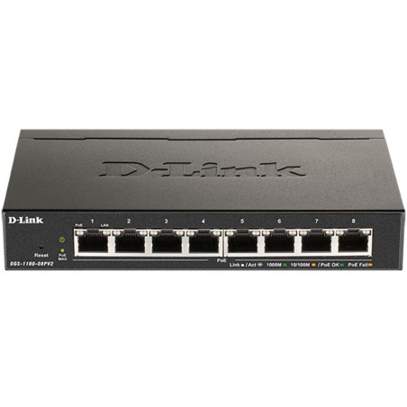 Switch d - link 8 puertos gestionable easysmart