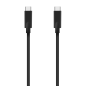 Cable USB 3-2 Tipo-C Aisens A107-0706 5GBPS 3A 60W- USB Tipo-C Macho - USB Tipo-C Macho- 4m- Negro