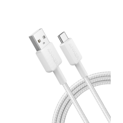 CABLE ANKER 322 USB-A A USB-C 1,8M BLANCO