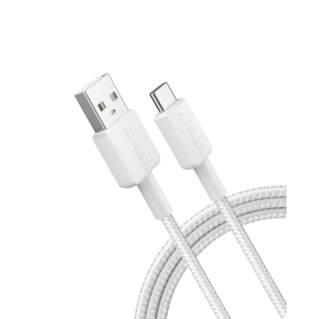 CABLE ANKER 322 USB-A A USB-C 1,8M BLANCO