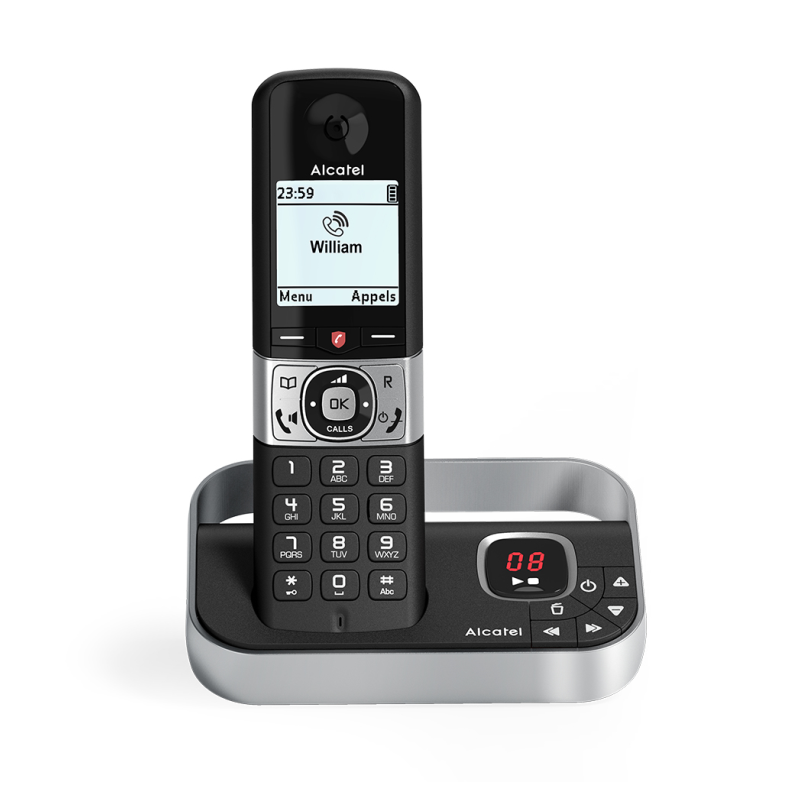 TELEFONO FIJO ALCATEL F890 VOICE EU BLK