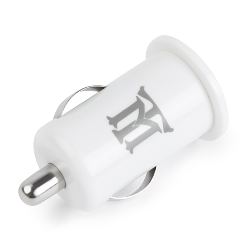 CARGADOR USB MAILLON COCHE BASIC 2,1A BLANCO 1 CONECTOR